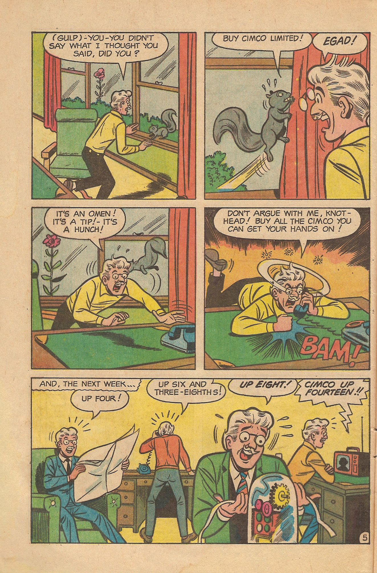 Read online Pep Comics comic -  Issue #212 - 32