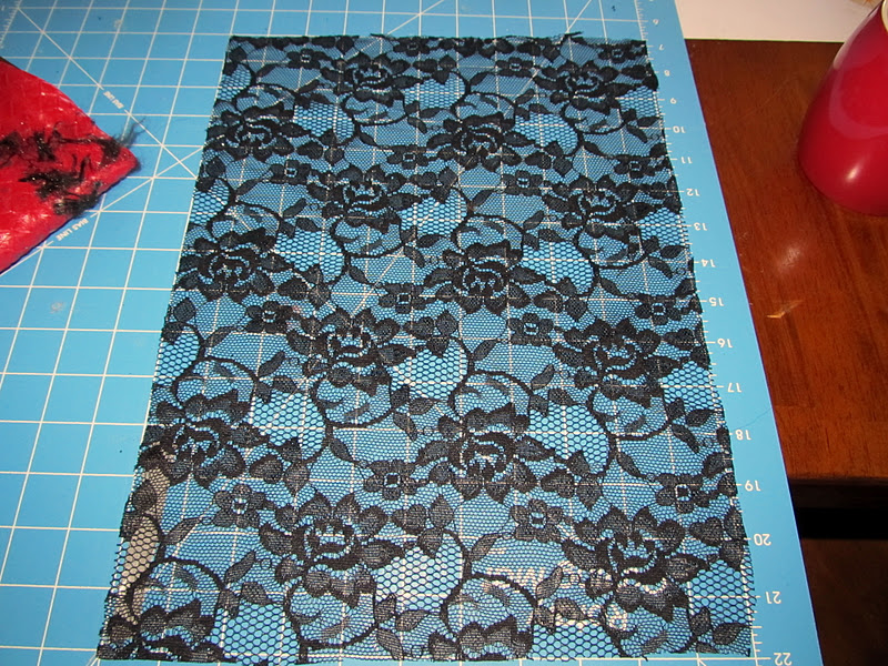 WobiSobi Project ReStyle 52, Lace Clutch, DIY