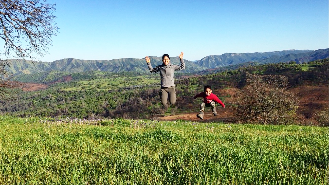 RunHikePlay Cache Creek Ridge Trail Backpacking Trip with the Fam