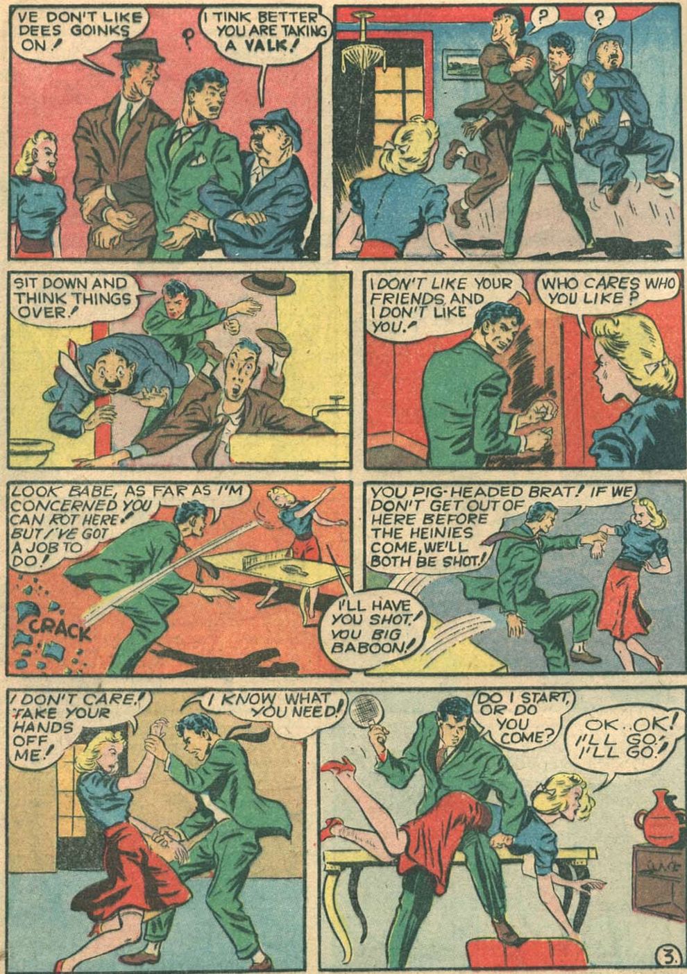 Read online Pep Comics comic -  Issue #8 - 36