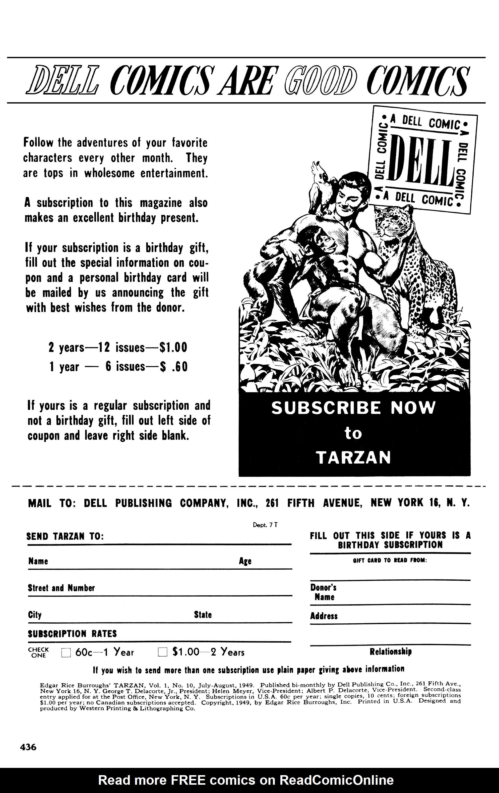 Read online Edgar Rice Burroughs Tarzan: The Jesse Marsh Years Omnibus comic -  Issue # TPB (Part 5) - 38