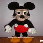 patron gratis mickey mouse amigurumi, free amigurumi pattern mickey mouse