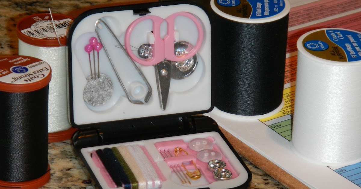 Time of Our Lives: April Week 3: Emergency Sewing Kit