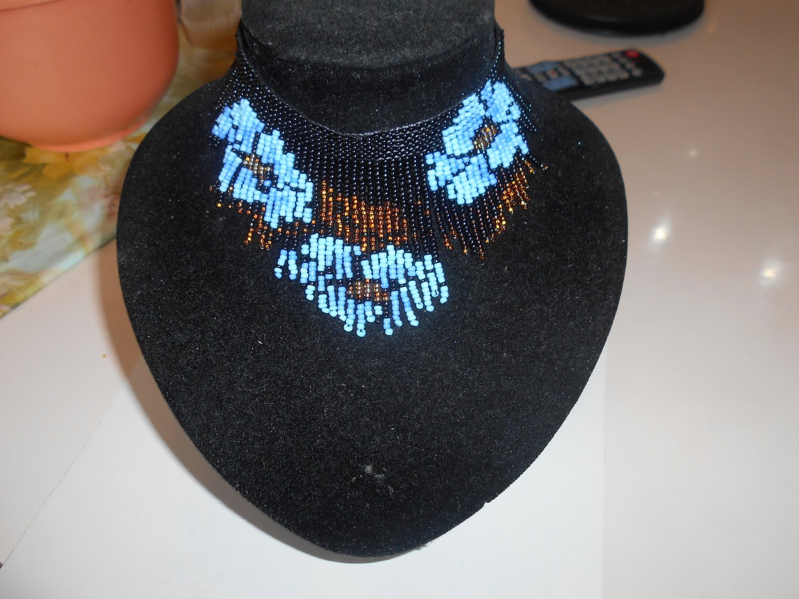 Mir nakit Bead loom necklace