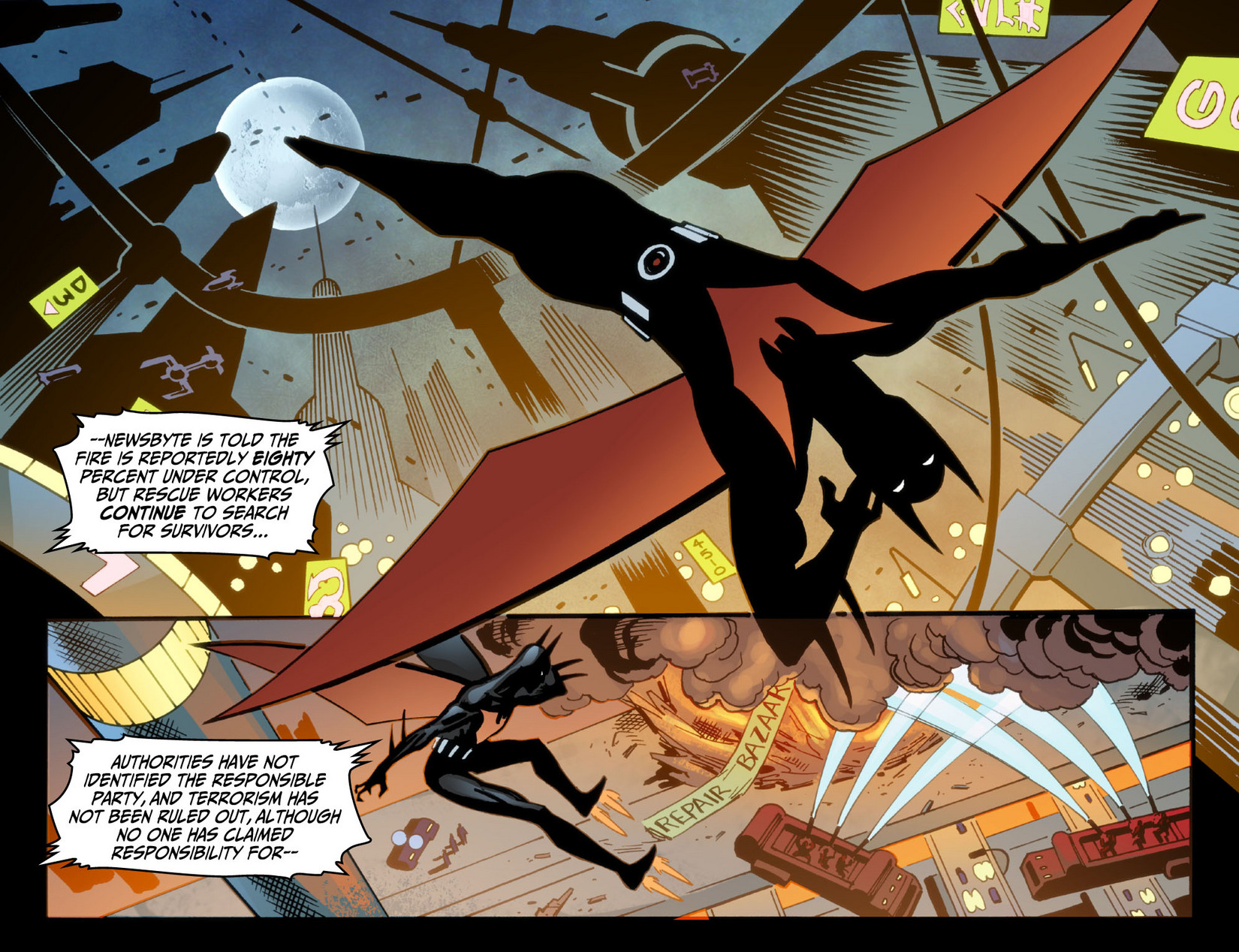 Read online Batman Beyond (2012) comic -  Issue #11 - 13