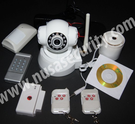 3G Wireless Camera Alarm System NS3G01 Alarm Rumah, Kantor, Toko DLL