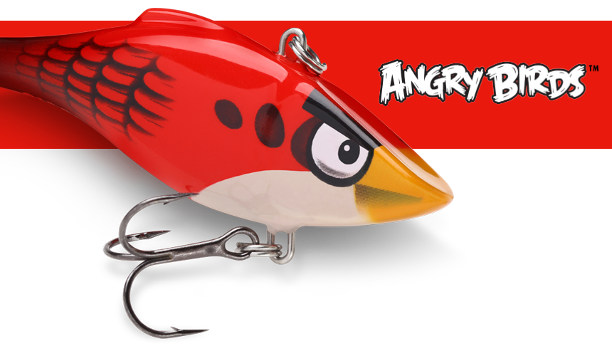 RAPALA-/"ANGRY BIRDS/"-RED BIRD-NEU