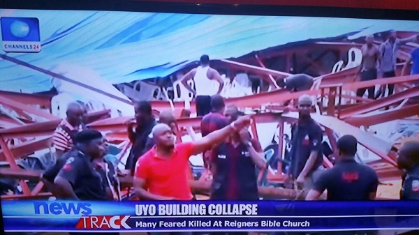 the reigners bible church uyo building collapse pictures