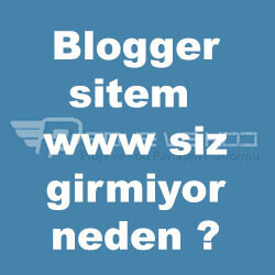 Blogger domain www siz girmiyor? [Çözüldü]