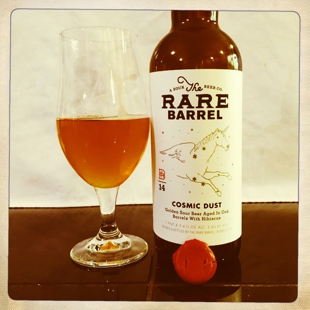 NorCal Beer Blog The Rare Barrel Cosmic Dust Golden Sour Beer Aged
