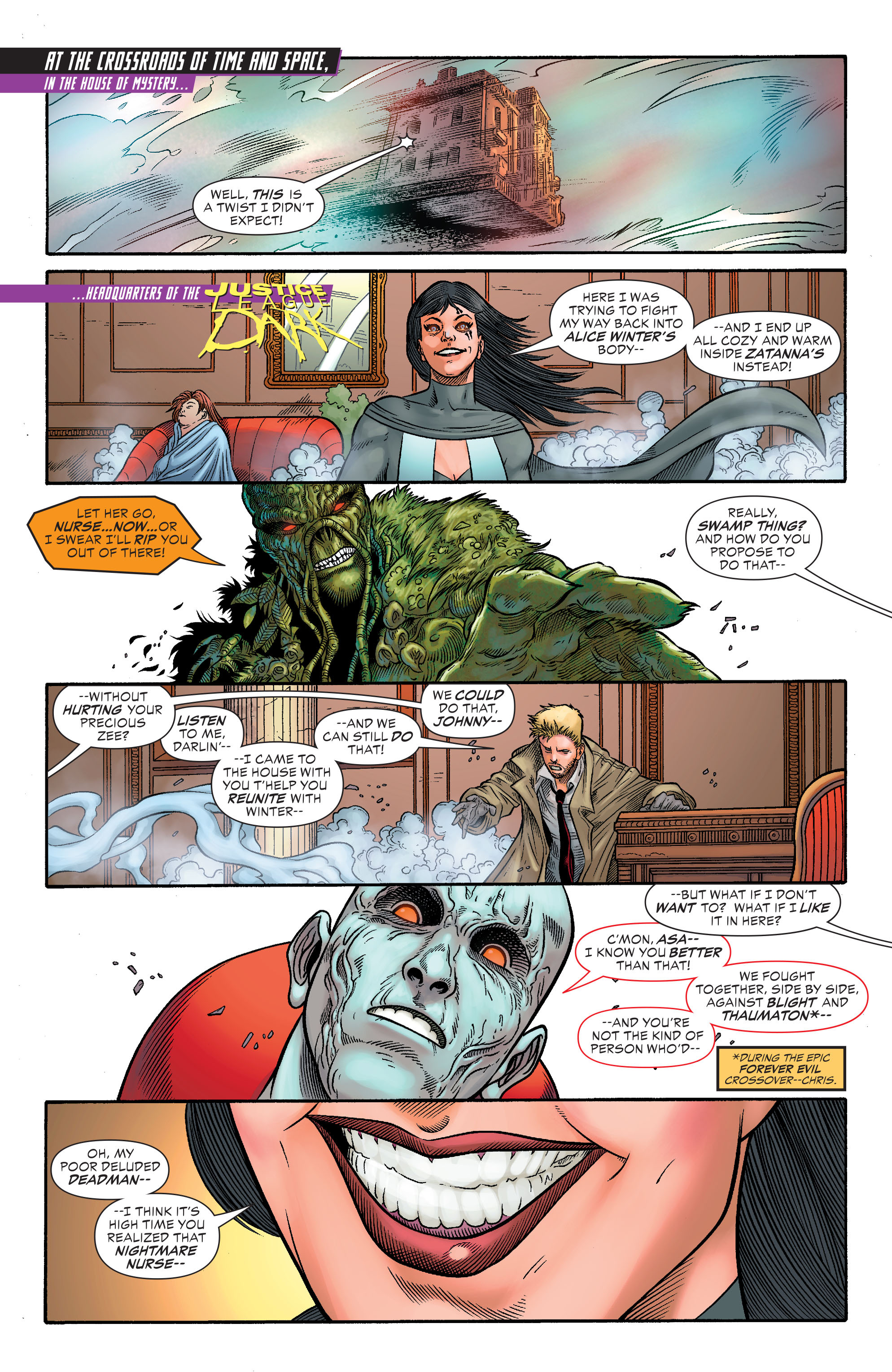 Read online Justice League Dark comic -  Issue #32 - 2