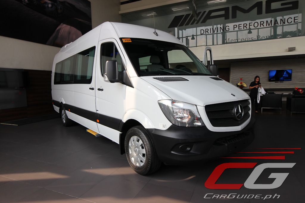 Mercedes Benz Philippines Offers First Class Travel With Sprinter Luxury Coach W Brochure Carguide Ph Philippine Car News Car Reviews Car Prices