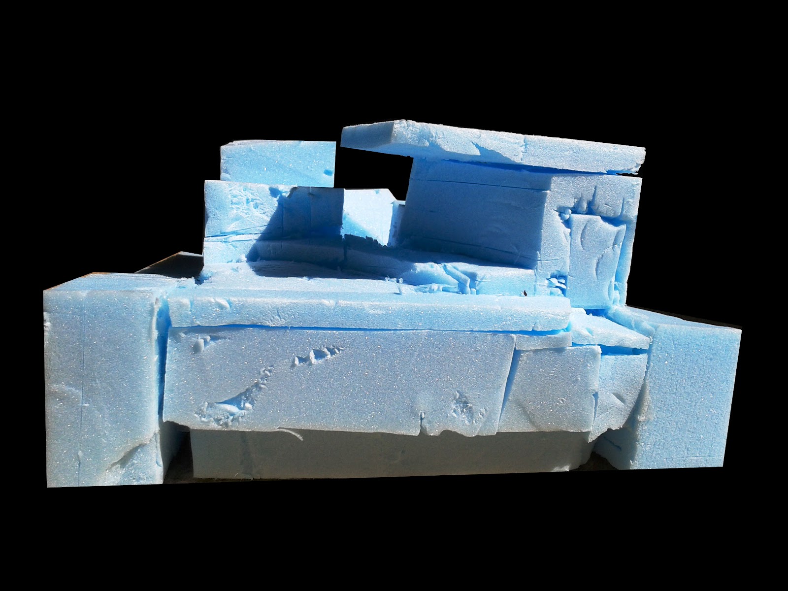 StudioCollaboration Carved Styrofoam Model