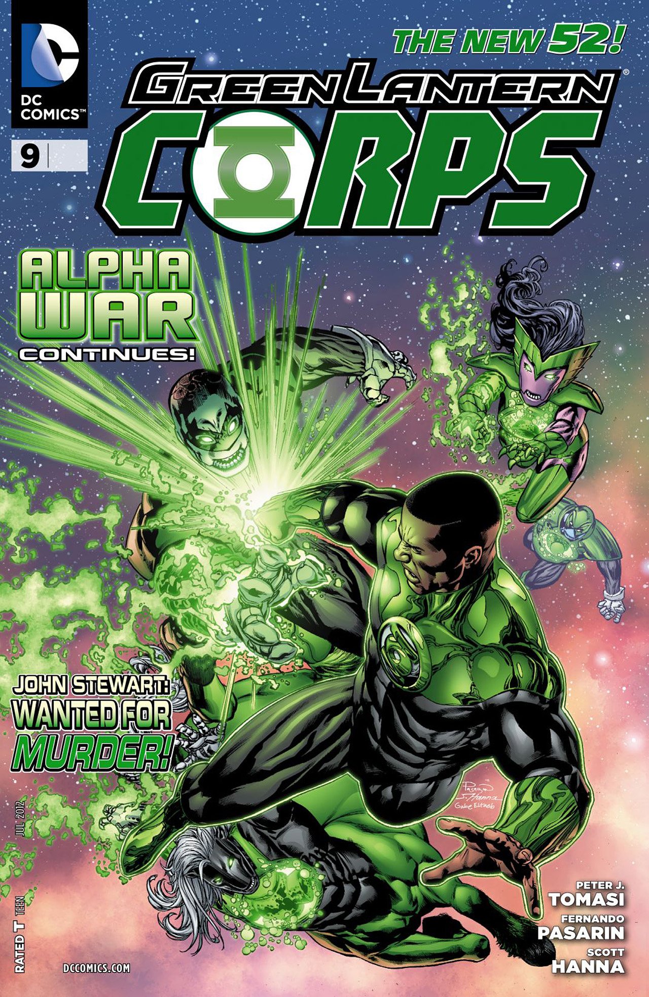 Green Lantern Corps (2011) issue 9 - Page 1