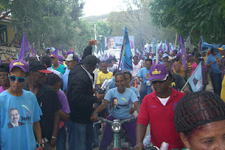 PLD, aliados y sector exteno dan una contundente demostración de fuerzas en Las Salinas