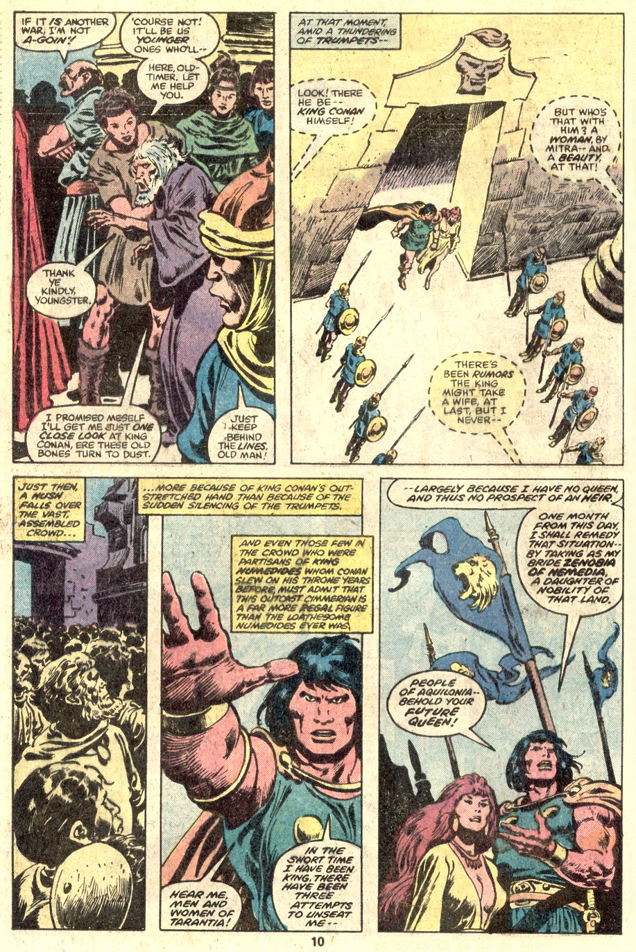 Read online Conan the Barbarian (1970) comic -  Issue # Annual 5 - 9