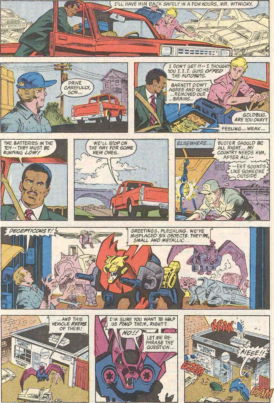 Read online The Transformers (1984) comic -  Issue #37 - 17