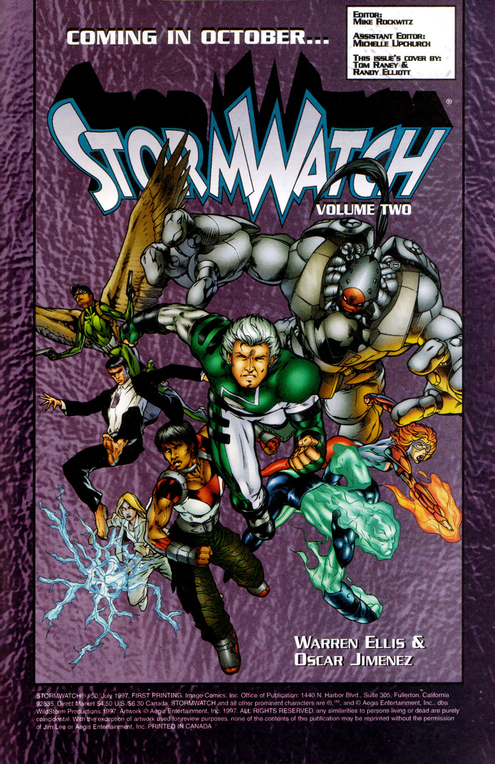 Read online Stormwatch (1993) comic -  Issue #50 - 47