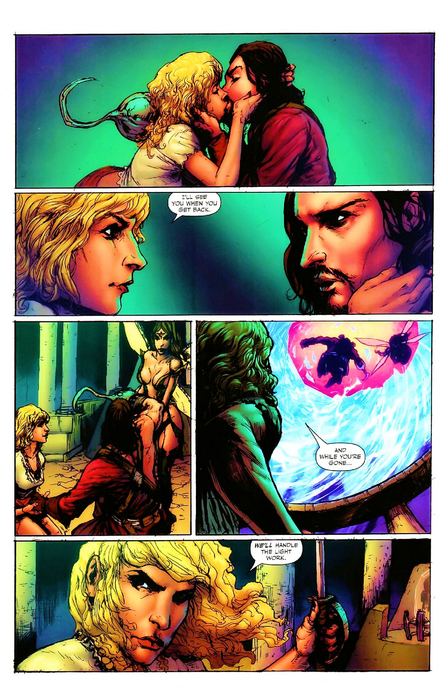 Read online Grimm Fairy Tales: Neverland Hook comic -  Issue #5 - 10