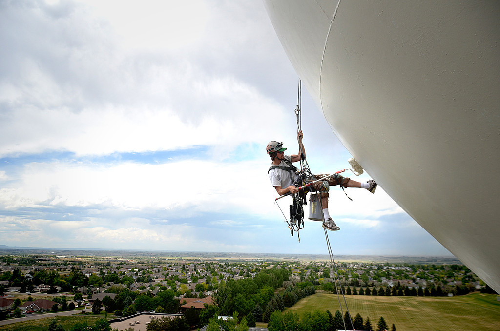 BASE Painters water tower painting