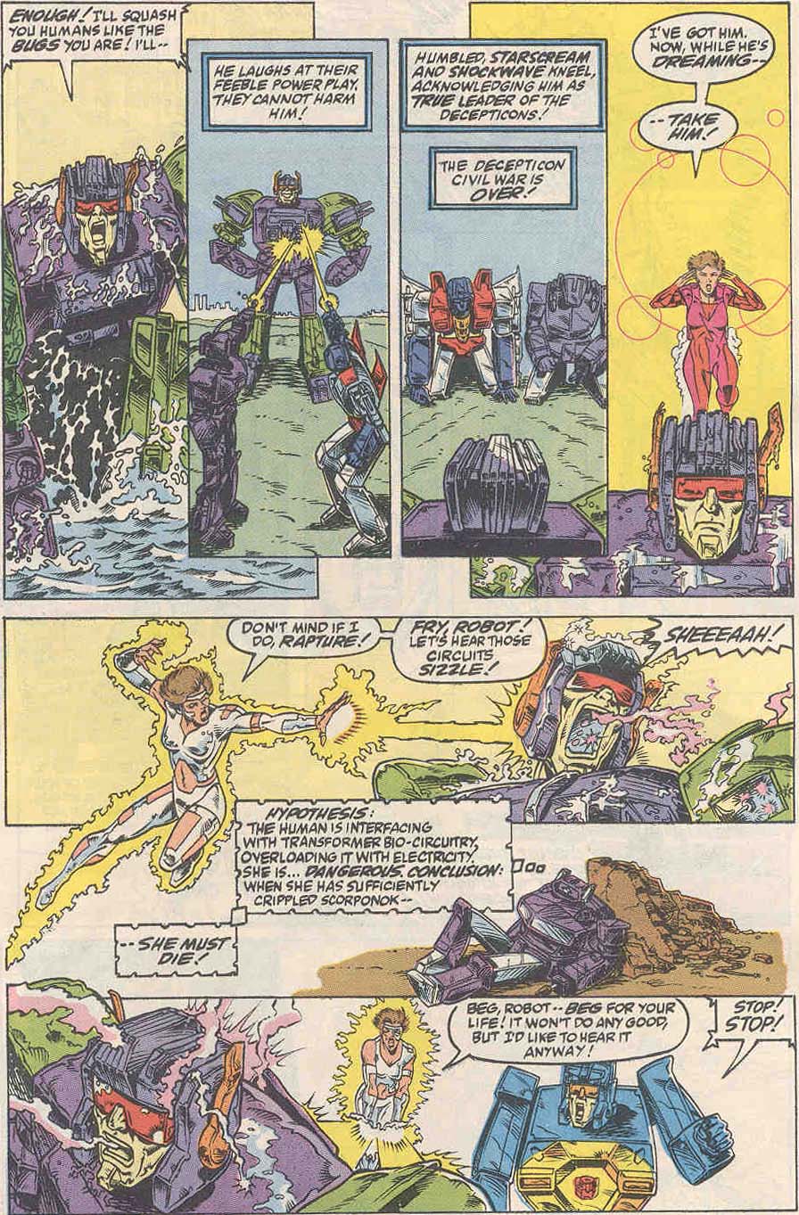 Read online The Transformers (1984) comic -  Issue #73 - 10