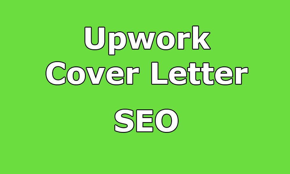 upwork cover letter sample for seo search engine optinization killer cover letter samples