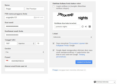 Cara Membuat Email Baru Di Google Sman 15 Bandar Lampung