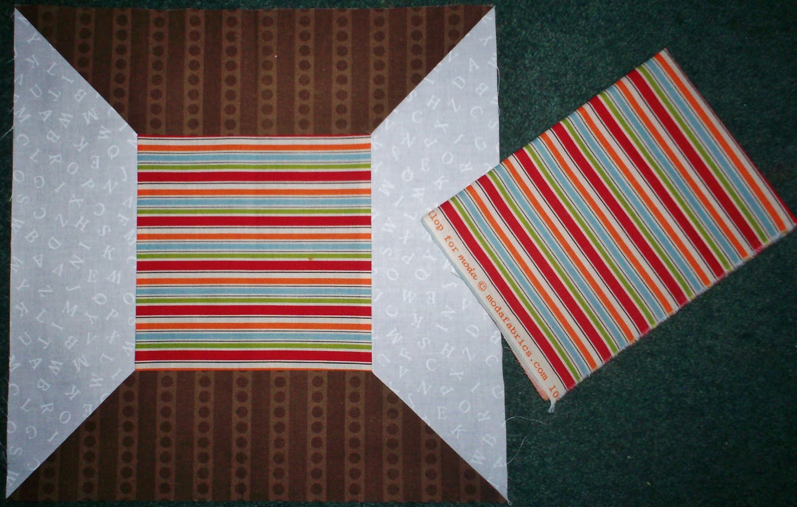 Quilting block swaps Australia Spool Block / Plaited Block