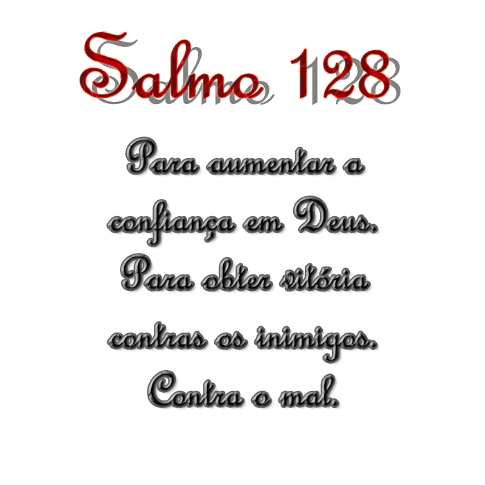Divinos Salmos Salmo 128 Divinos Salmos Salmo 128