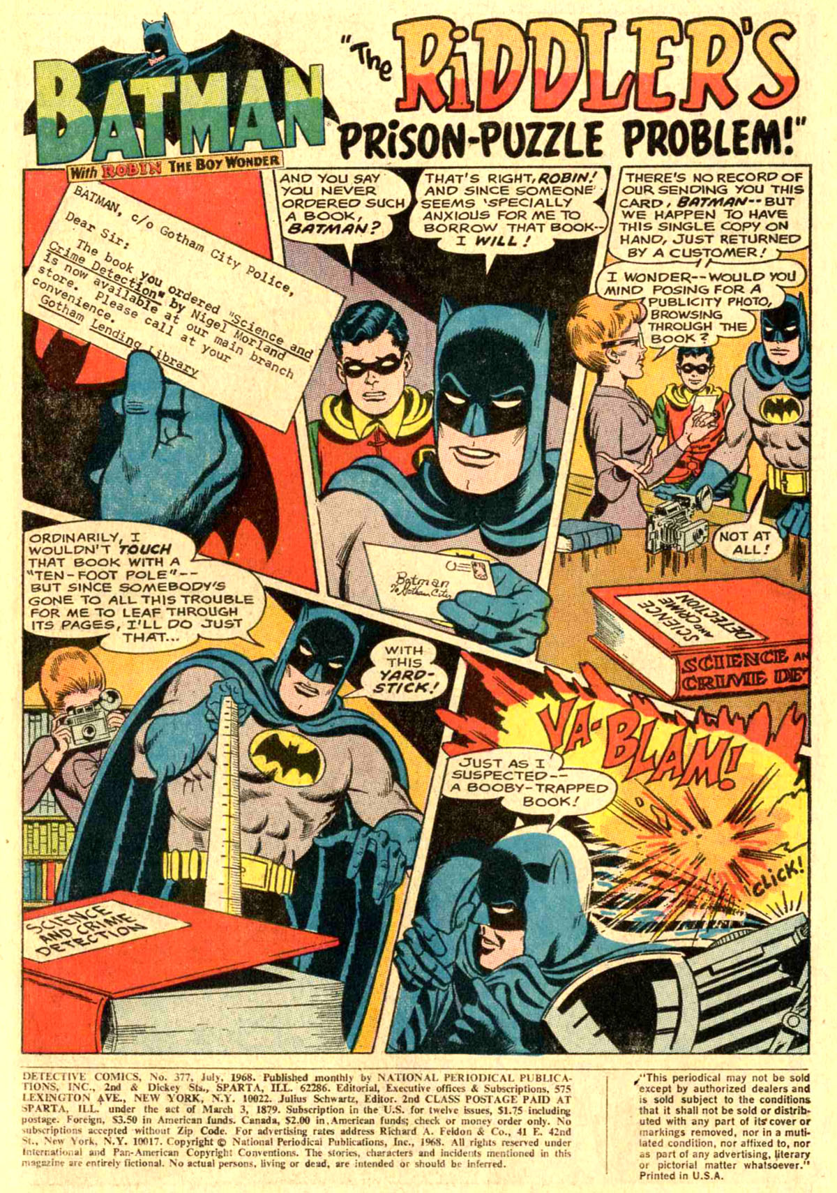 Read online Detective Comics (1937) comic -  Issue #377 - 3