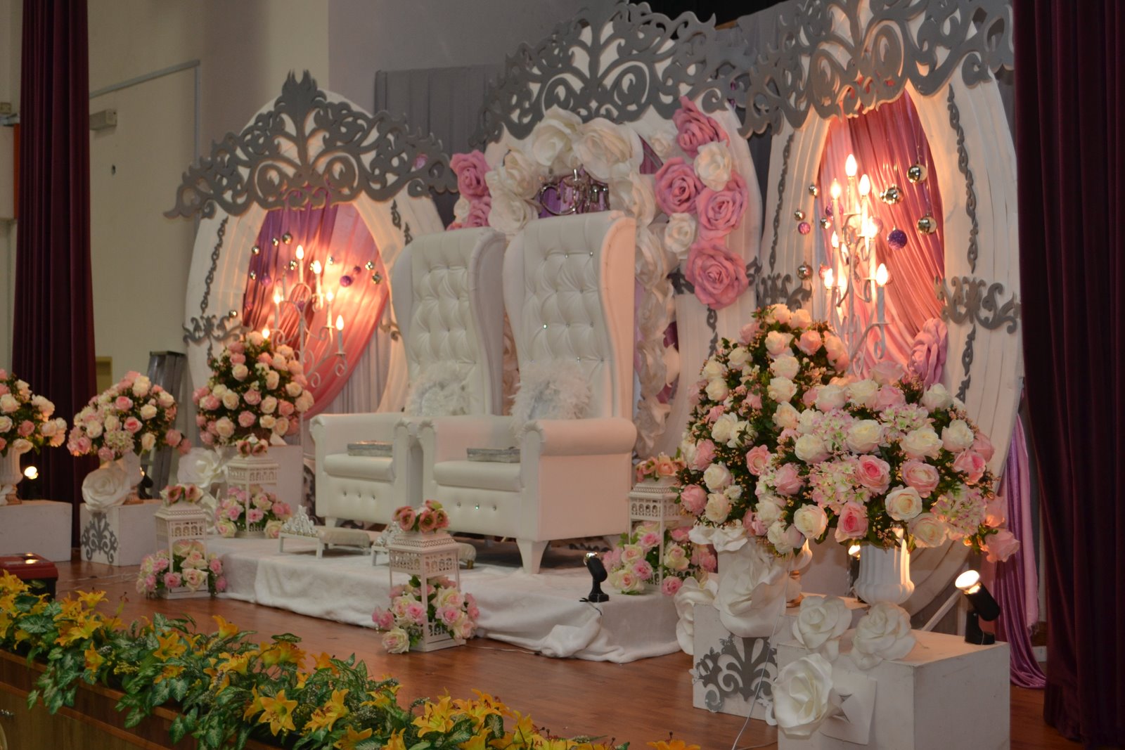 Pelamin Lyn & Zaki pd 31/12/2011 di dewan Risda, Ipoh | Inai Seri Pengantin