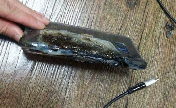 Samsung Galaxy Note7 Exploded