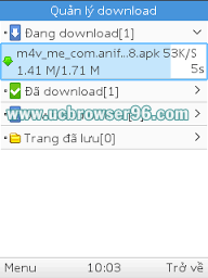 Tìm hiểu về mục "Quản Lý Download" trong uc browser