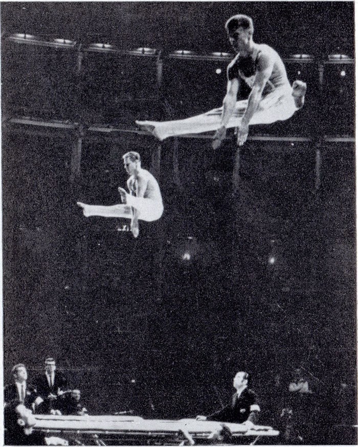 Trampoline History Blog 1965 2nd World Open Trampoline Championships