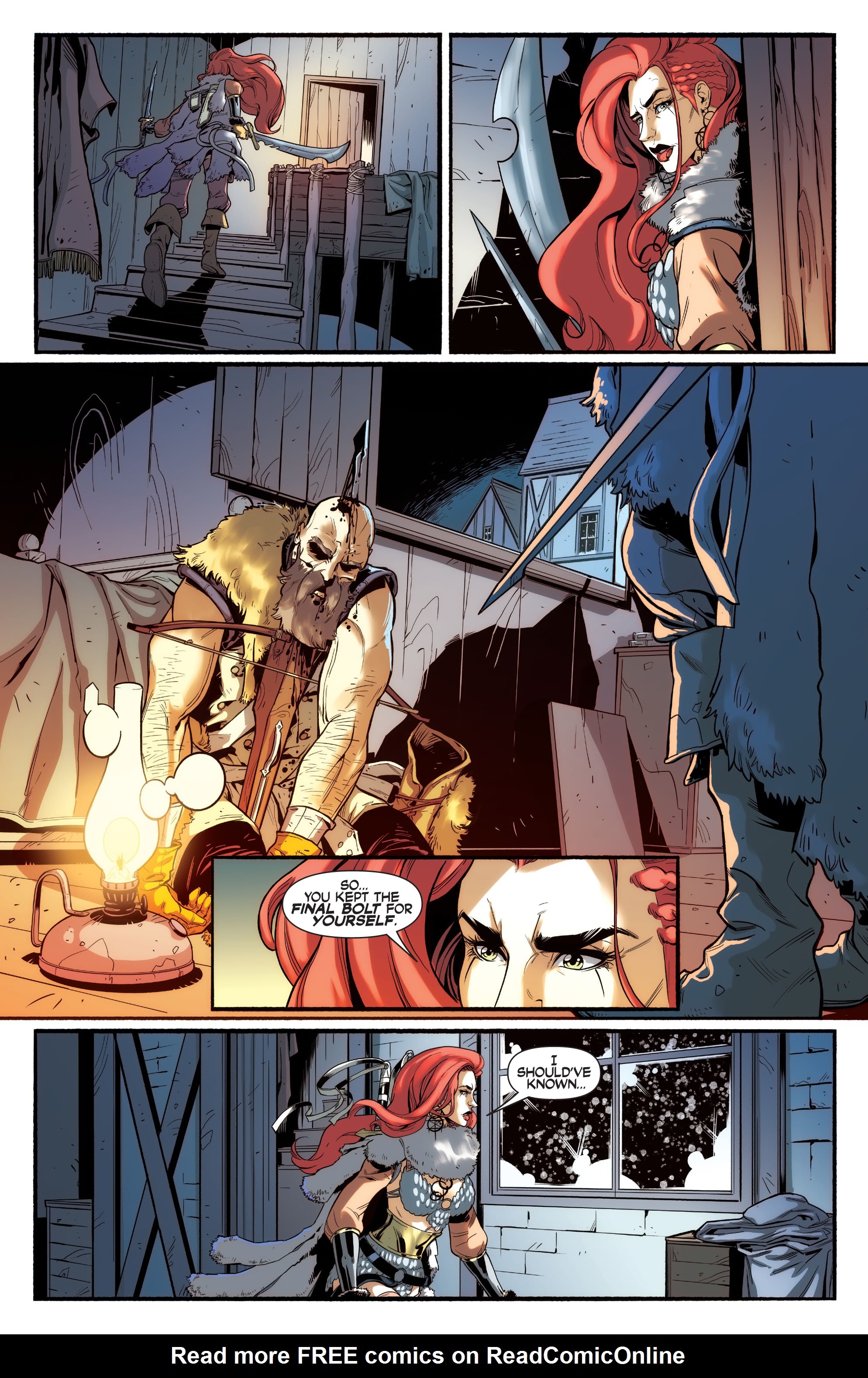 Read online Red Sonja (2019) comic -  Issue # _Holiday Special 2021 - 21