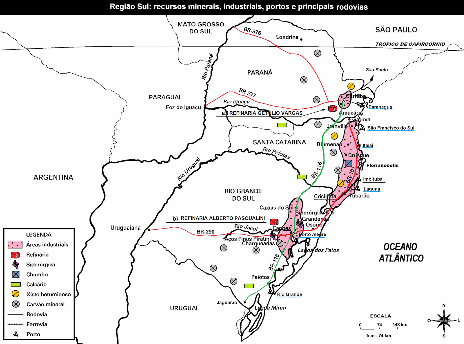 Geografia Fundamental Região Sul Atividade 7º Ano Geografia Fundamental Região Sul Atividade 7º Ano