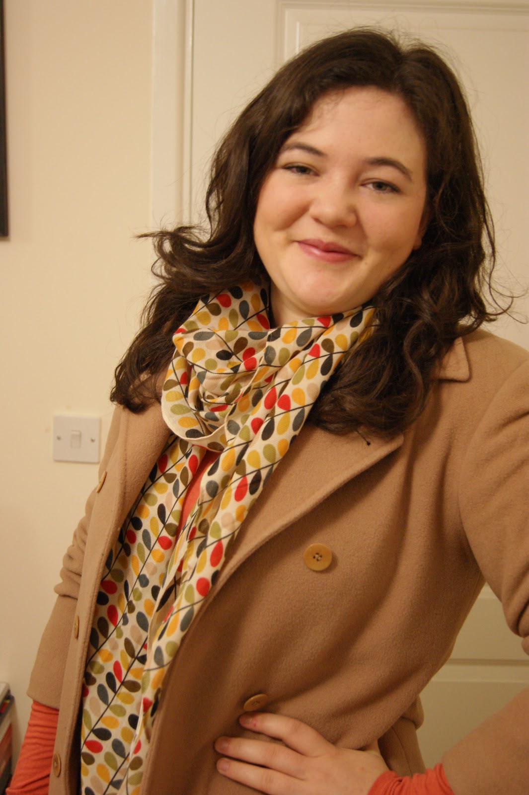 Uniqlo x Orla Kiely- the scarf... - Frills 'n' Spills