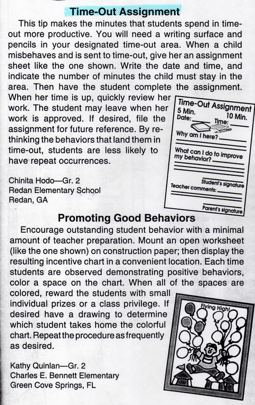 ELEMENTARY SCHOOL ENRICHMENT ACTIVITIES: BEHAVIOR
