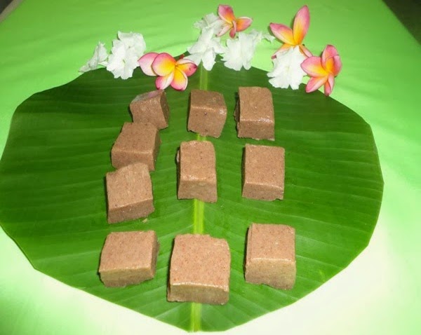 raagi manni in a serving plate