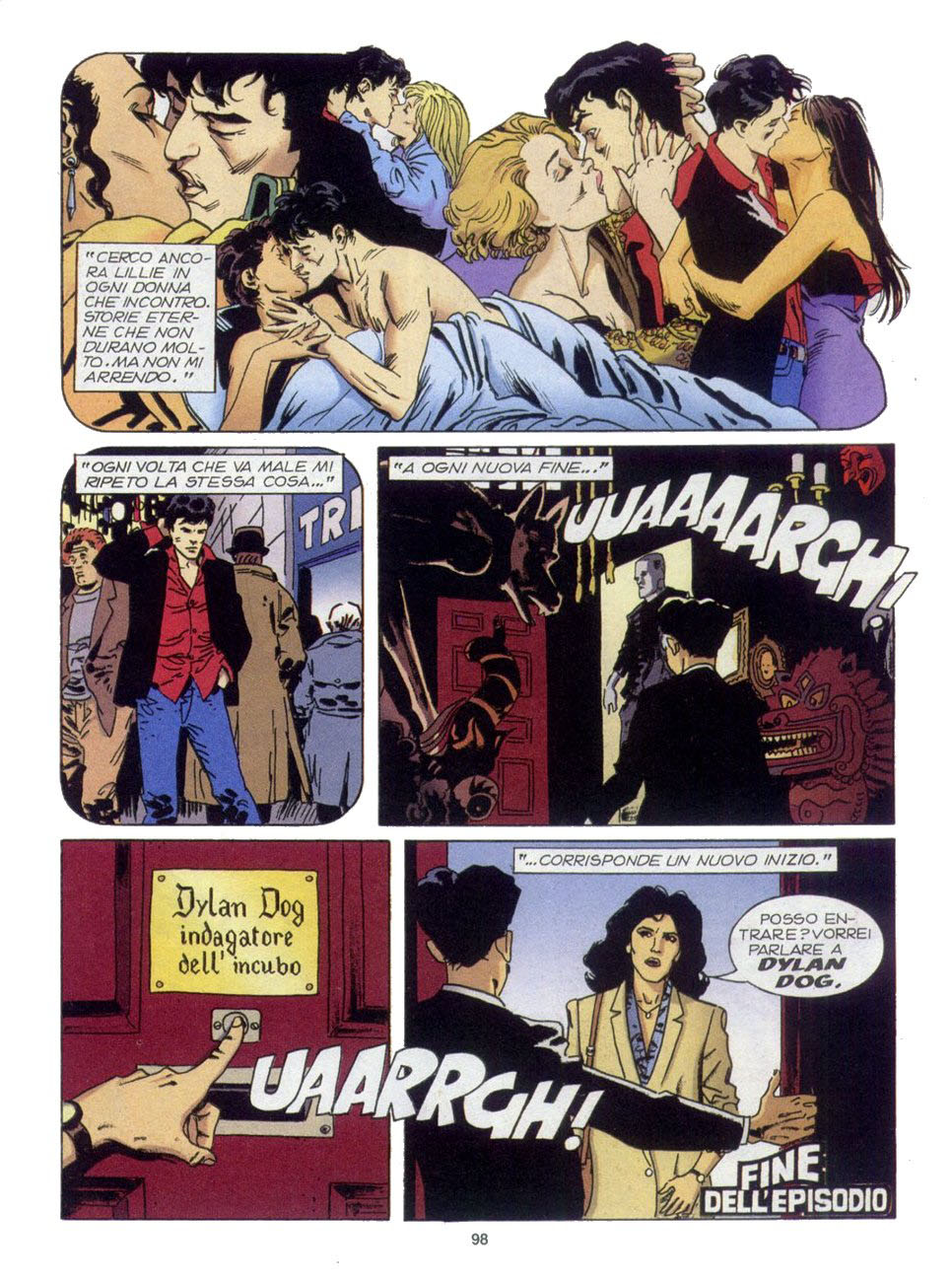 Read online Dylan Dog (1986) comic -  Issue #200 - 95