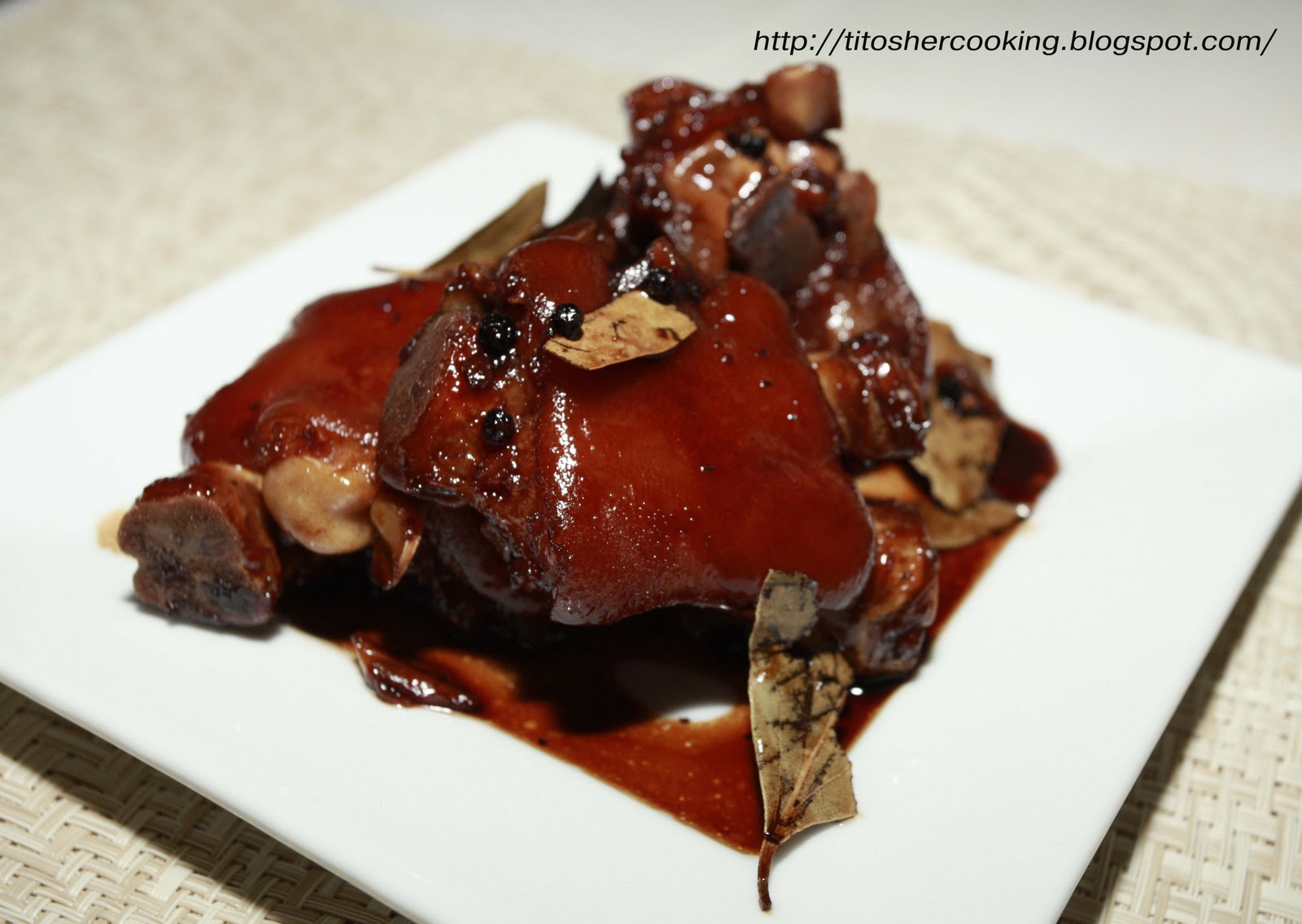 Tito Sherwin's Cooking Recipes Humba Braised Pork Belly w/ Sugar (pig