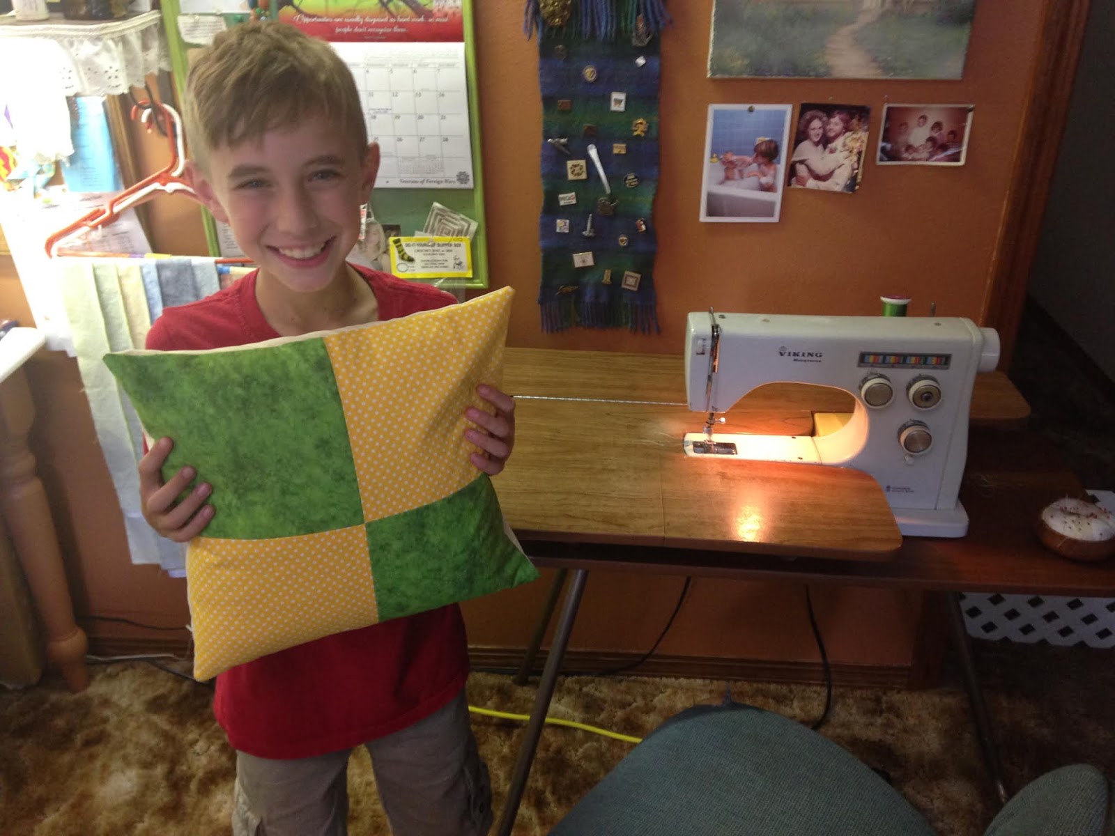 Quilt to the Edge.... Teaching the grandchildren to sew!!!