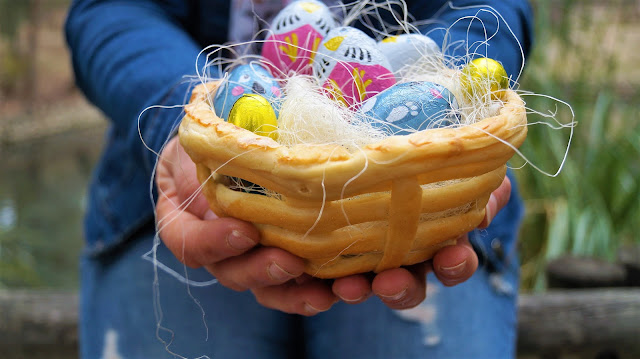 CESTA DE PAN PARA PASCUA