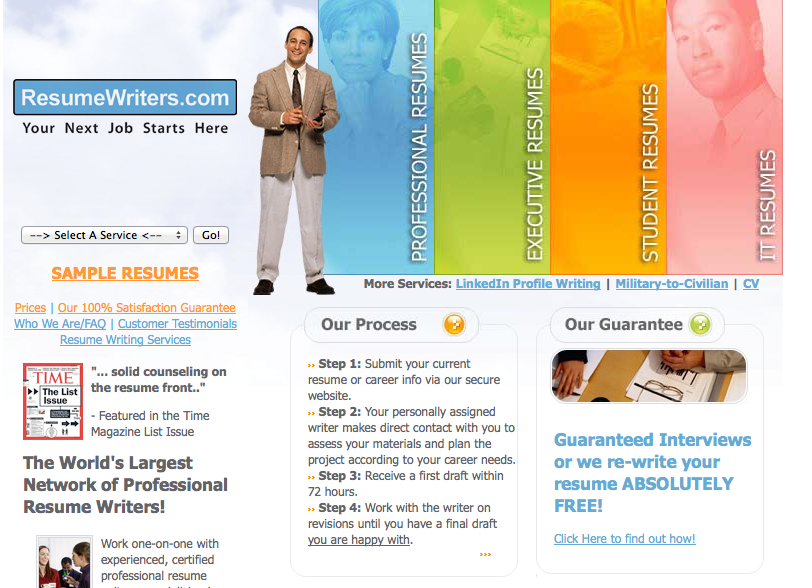 Online resume writing services reviews