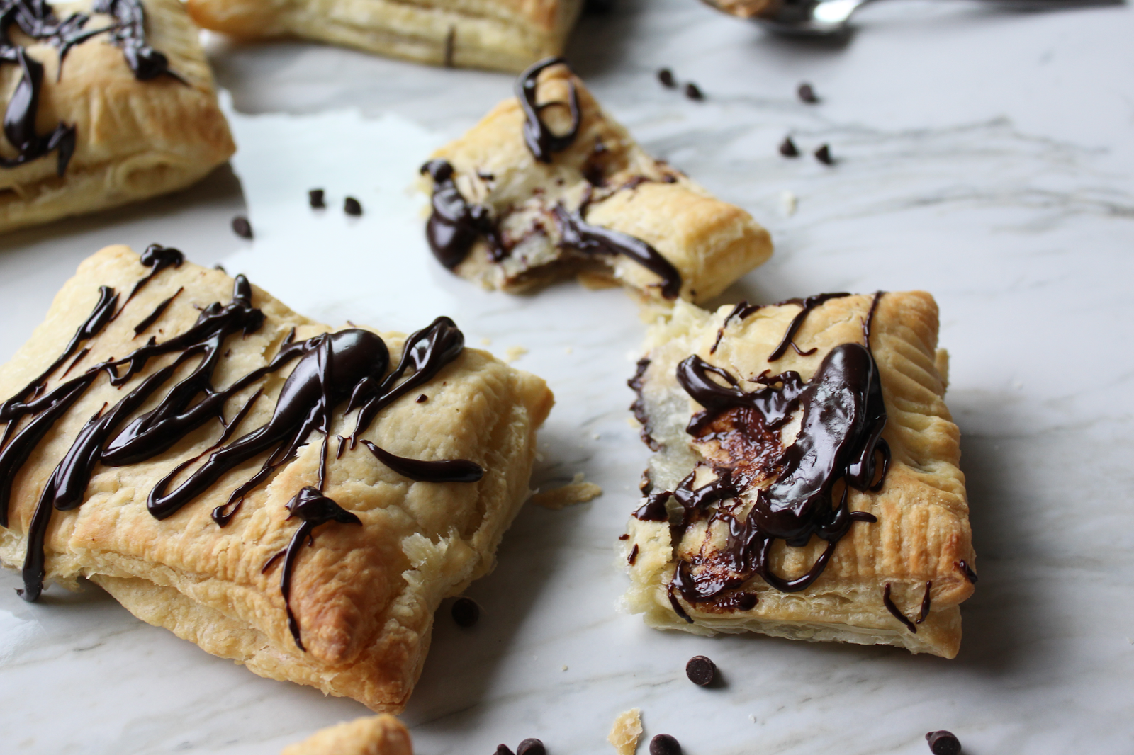 Chocolate Peanut Butter Pastry Puffs Sarah & Nick