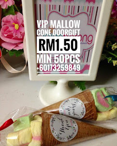 VIP MALLOW CONE DOORGIFT