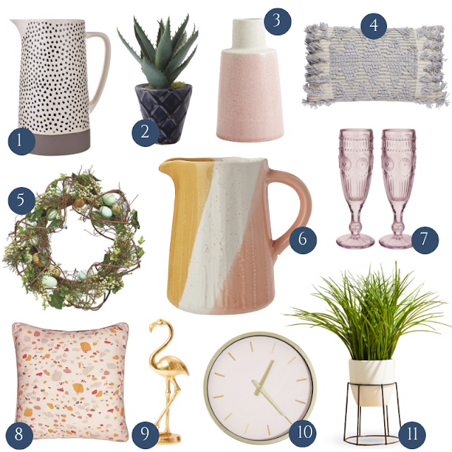 update your home for easter and spring with home decor on the high street spring summer 2019 for under £20.