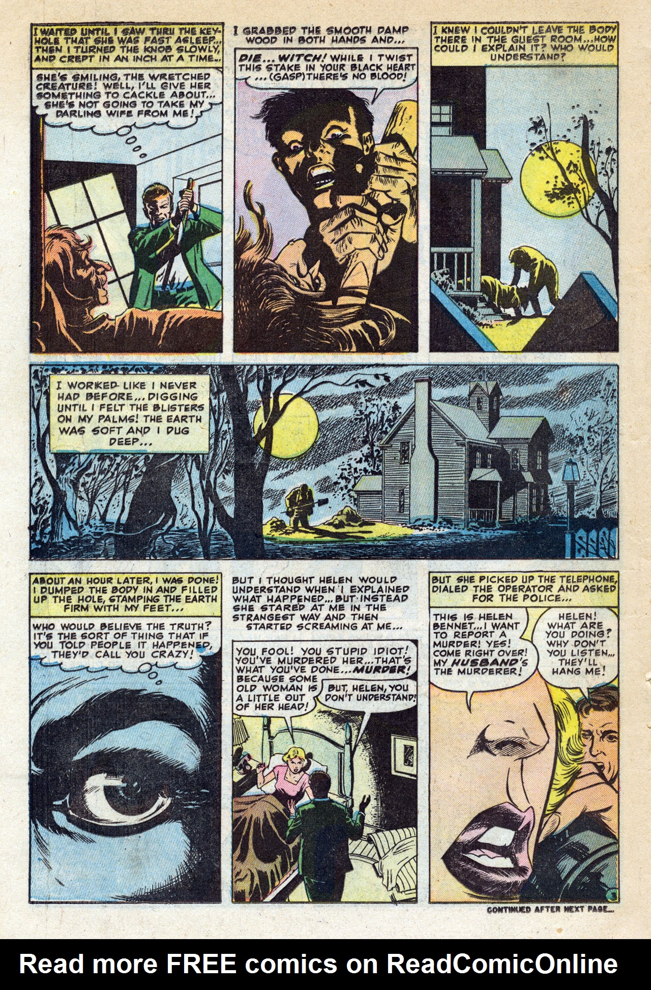 Read online Mystic (1951) comic -  Issue #26 - 18