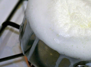 Leite derramado- o terror da cozinha