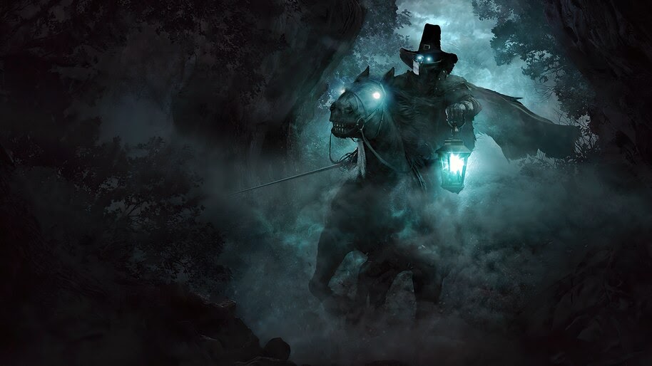 Horse, Rider, Fantasy, Solomon Kane, 4K, #6.732